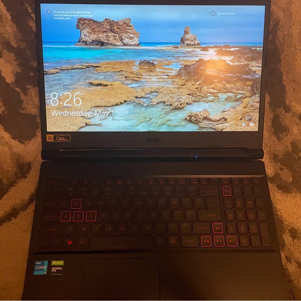 Acer Nitro 5 AN515 15.6" (256GB SSD, Intel Core i5-8300H, 2.30GHz, 8GB RAM,...